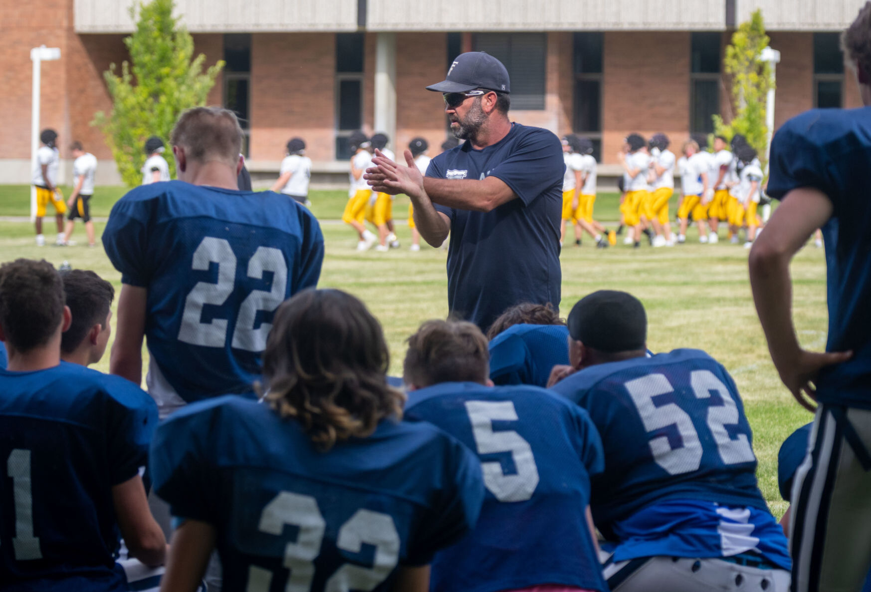 Football camp at CSI